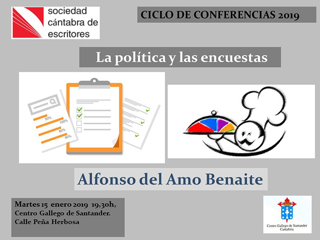 Conferencia de Alfonso del Amo: «La política y las encuestas»
