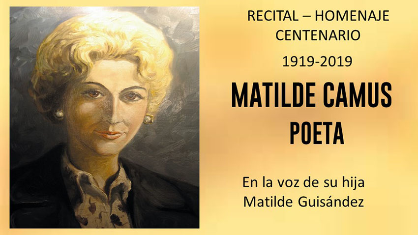 Homenaje a Matilde Camus