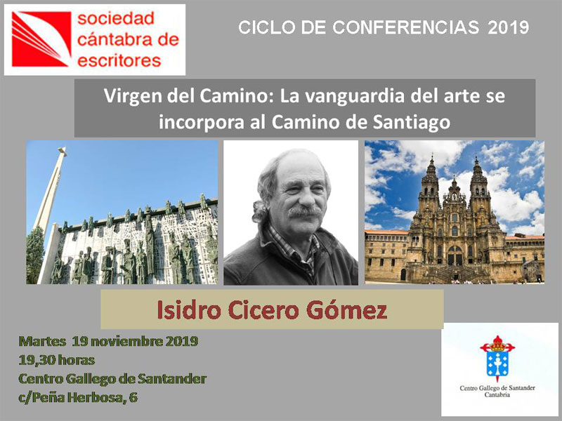 Conferencia de Isidro Cicero: “La vanguardia del arte se incorpora al camino de Santiago”