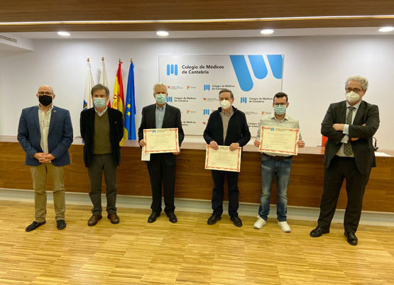 Alfonso García Aranzábal, ganador del II Concurso de Relatos Cortos del Colegio de Médicos