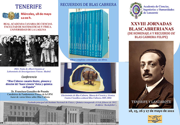 El Socio de Honor de la SCE Francisco González de Posada, presenta las XXVIII Jornadas Blascabrerianas