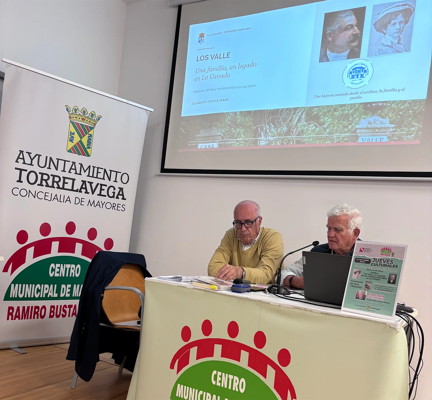 Álvaro María Cuesta Terán recupera la memoria de la familia Valle en una conferencia
